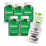Phyto Power -spirulina-psilium-agar Agar- 5potes Original