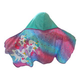Toalla De Baño Con Capucha Infantil Unicornio