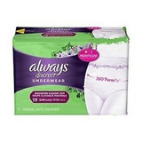 Ropa Interior Descartable Always Discreet Talle S/m - 19 U