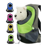 Mochila Viajera Transpotadora Para Perro Gato Talla Ch 4kg
