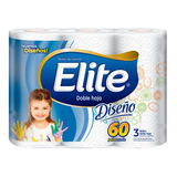 Rollo De Cocina Elite Doble Hoja Diseño 3 Rollos