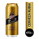 Cerveza Miller 2 Packs (48 Unidades Total) X 473cc. Mls