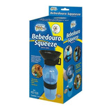 Bebedouro Squeeze De Plástico Com Velcro Para Cachorro 600ml