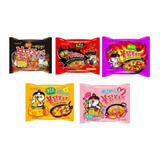 Ramen Coreano Paquete Mix 5 Sabores A Elegir Samyang