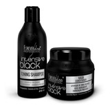 Kit Matizador De Cabelos Pretos Intensive Black Forever Liss