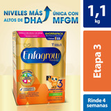 Leche De Crecimiento Enfagrow Etapa 3 Vainilla, Caja 1.1kg
