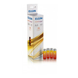 Pilha Comum Aa Elgin Pequena Caixa 60 Peças
