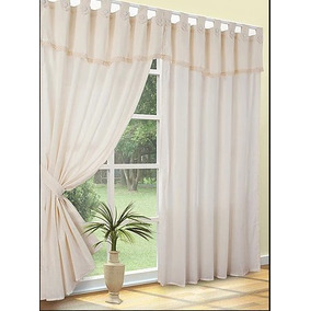 Cortinas Rusticas Listas Para Living Comedor Dormitorio - Decoración ... Cortinas Rusticas Listas Para Living Comedor Dormitorio - Decoración ...