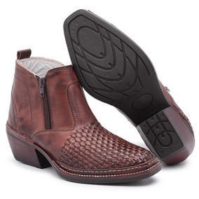 Bota Country Com Desgaste No Salto Foto 3 Masculino Coturno - Botas no Mercado Livre Brasil