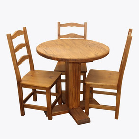 Mesa Redonda Para Cocina O Madera - Muebles de Cocina en Mercado ... Mesa Redonda Para Cocina O Madera - Muebles de Cocina en Mercado ...