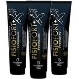 3 Fisiofort Premium Pomada Massageadora 150g - Bio Instinto