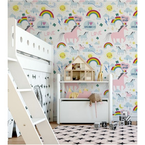 Papel De Parede Tumblr Unicornio Casa Móveis E Decoração Em