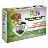 Jaula Plegable Acero Con Charola 62x44.5x51.5cm Oferta