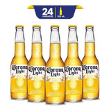 Cerveza Clara Corona Light, 24 Botellas De 355ml C/u