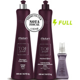 Kit Mutari Top Coat Bioplastia Capilar Realinhamento Dos Fios