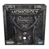 Juego De Mesa Monopoly Game Of Thrones Adultos Hasbro