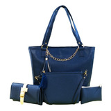 Promoción! Set De Bolsas 4 Piezas Bolso Cosmetiquera Cartera
