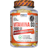 Vitamina D3 Colecalciferol 2000 Ui 60 Caps - Profit