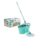 Mop Giratório Odyssey Balde Cabo Telescópico Aço Dispenser