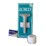 Rastrillo Lord/10 Navajas,crema D Afeitar Y Envio Gratis