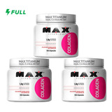 Combo Colágeno Hidrolisado - 300 Capsulas - Max Titanium