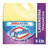 Lavandina Ayudín Triple Acción Lavanda 4 L