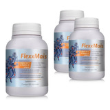 3 Frascos Flexxmais Colágeno Tipo 2 60 Capsulas Flex Mais