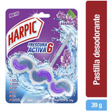 Desinfectante Pastilla Frescura Activa Lavanda 39gr Harpic