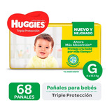Pañales Huggies Classic Triple Proteccion Promopack