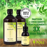 Pantovin Crescimento Capilar Shampoo+mascara+tonico Combo 3