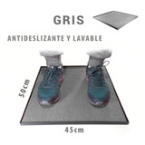 Alfombra Sanitizante Bandeja Desinfeccion Calzado - Gris