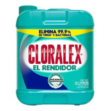 Cloro Cloralex El Rendidor 10 L Desinfecta Blanquea