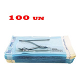 100 Envelopes Para Esterilização Alicate Cutícula 9cm X 23cm