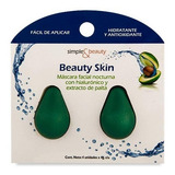 Mascara Facial Con Hialurónico Y Palta, Simple & Beauty, 4u