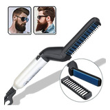 Plancha Para Barba Y Cabello Eléctrico Cerámica Hombre
