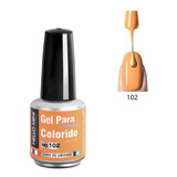 Esmalte Gel Led Uv Hello Mini 15ml Unha Seca Na Cabine Neon