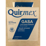 Gasa Estéril Quirmex 10 X 10 Cm 100 Piezas
