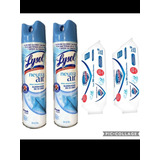 2 Lysol Sprays Desinfectante Y 2 Toallitas Desinfectante