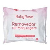 Removedor De Maquiagem Ruby Rose - Lenços Umedecidos