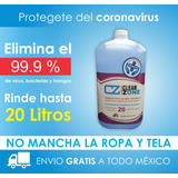 Desinfectante Multiusos A Base De Cuaternario De Amonio 20 L