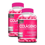 Kit 2x Colágeno Hidrolisado C/ Betacaroteno + Vit C 200caps