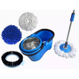 Balde Perfect Mop 360º Com 3 Refis Mop Limpeza