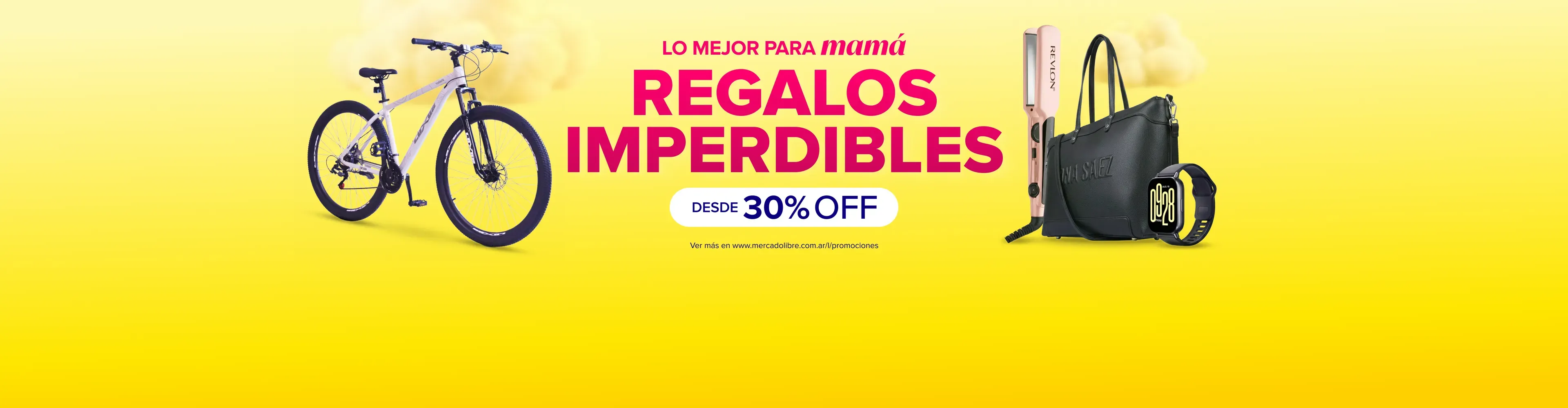 Regalos imperdibles, desde 30% off