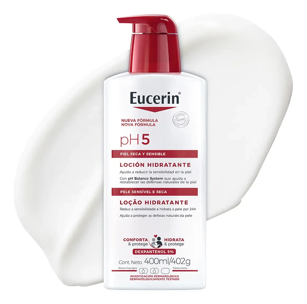 Eucerin Loción Corporal pH5 Hidratante 400ml
