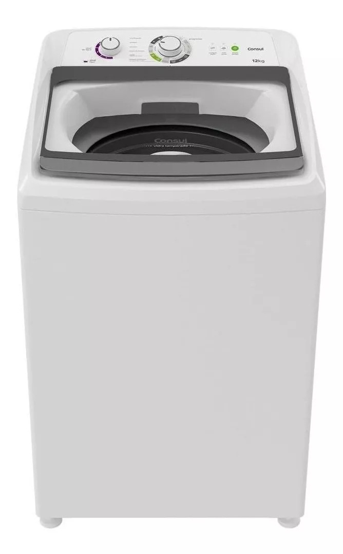 Lavadora automática Consul CWH12 blanca 12kg 110 V