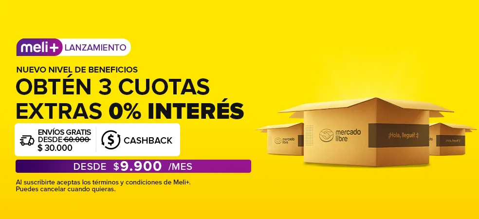 Obtén 3 cuotas extras 0% interés