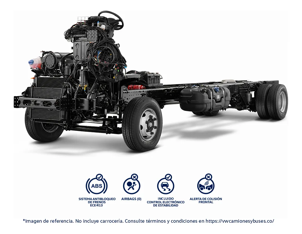 Chasis Volksbus 11.180 Od Para Operación Busetón 2026