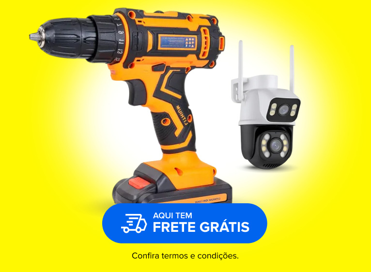 FERRAMENTAS. AQUI TEM FRETE GRÁTIS. CONFIRA TERMOS E CONDIÇÕES.