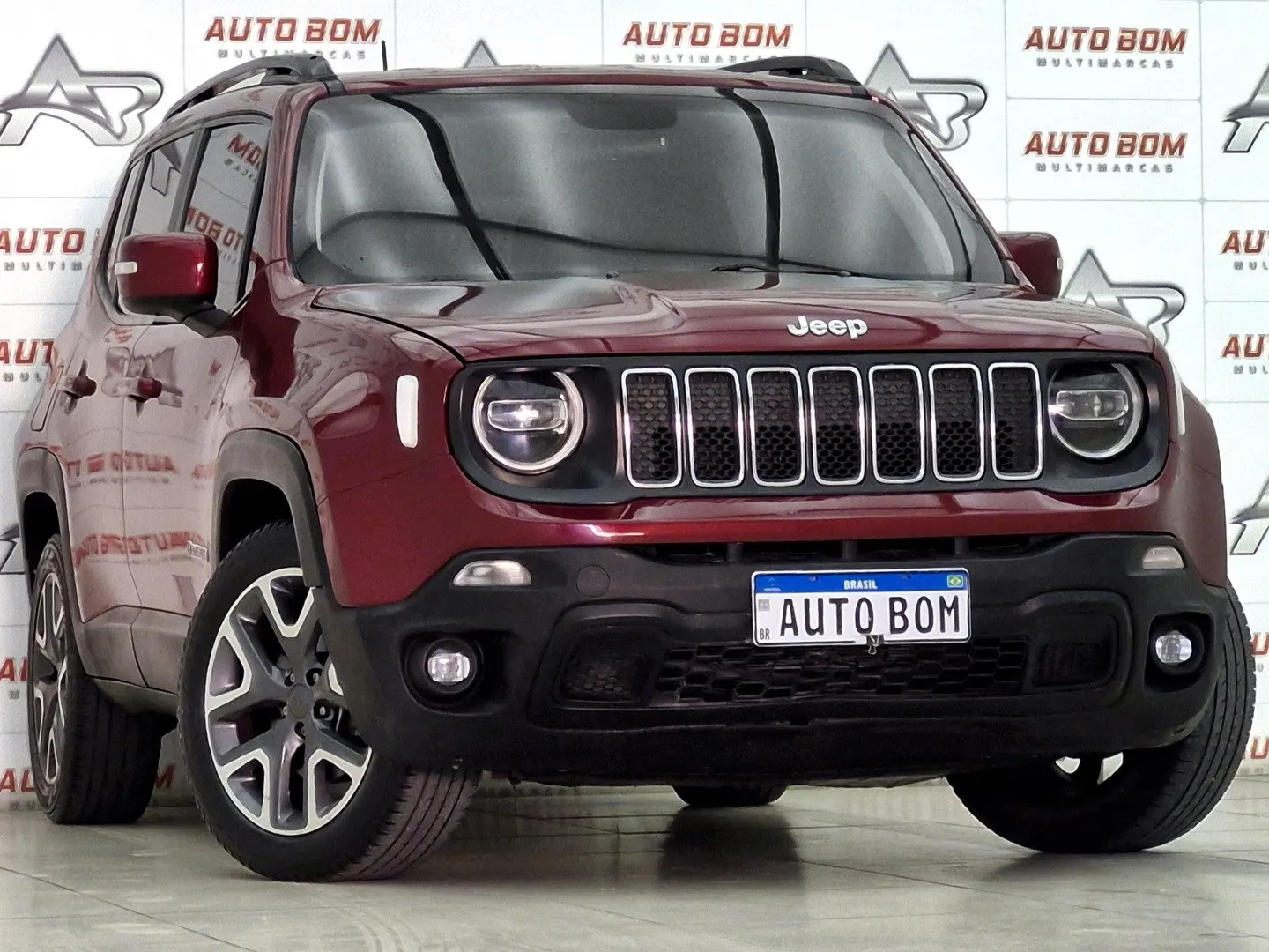 Renegade Longitude 1.8 2021, C/ Bancos Revestidos Em Couro!!