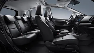 Vista del interior de los magic seats del Honda Fit